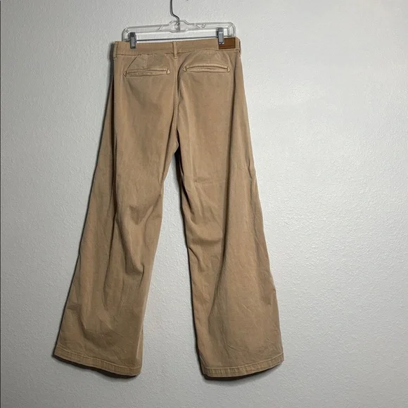 American Eagle Outfitters Women’s Tan Wide Leg Skater Pants size 6 - Picture 3 of 6
